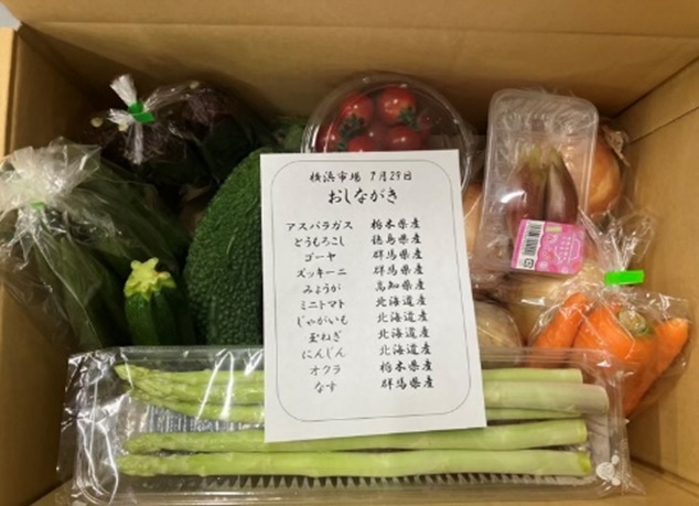 ◎【9/20～22お届けお届け分限り】横浜市場旬の野菜セット1箱（8～12品目）