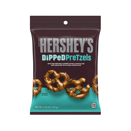 ハーシー ディップドプレッツェル ミルクチョコ  120g
