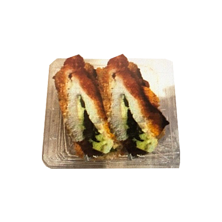 大葉とチーズのチキンカツ　小　4切