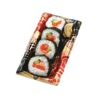 【10/19～22お届け分限り】＜便限定＞サーモンと鮭とろの太巻　4切