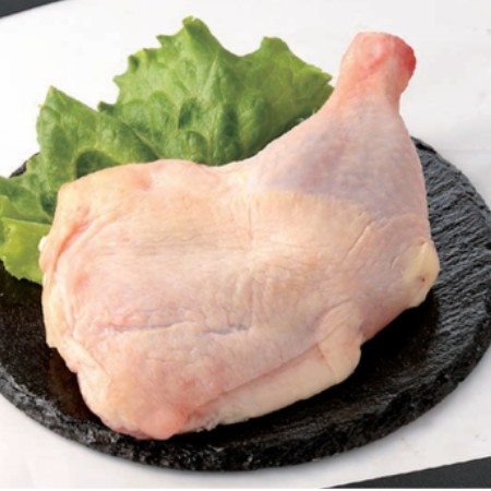 【12/23～24お届け分限り】国産地養鳥ソテー用(骨付モモ肉)解凍品含む270g