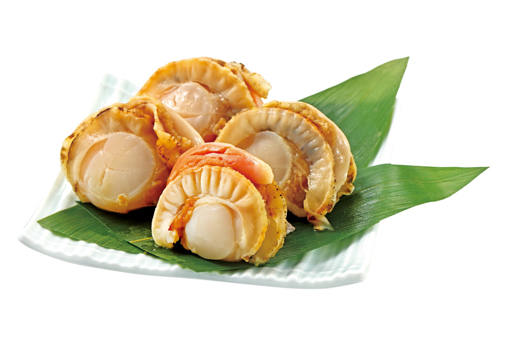 【1/6～8お届け分限り】ボイルほたて貝（加熱調理用） 4個