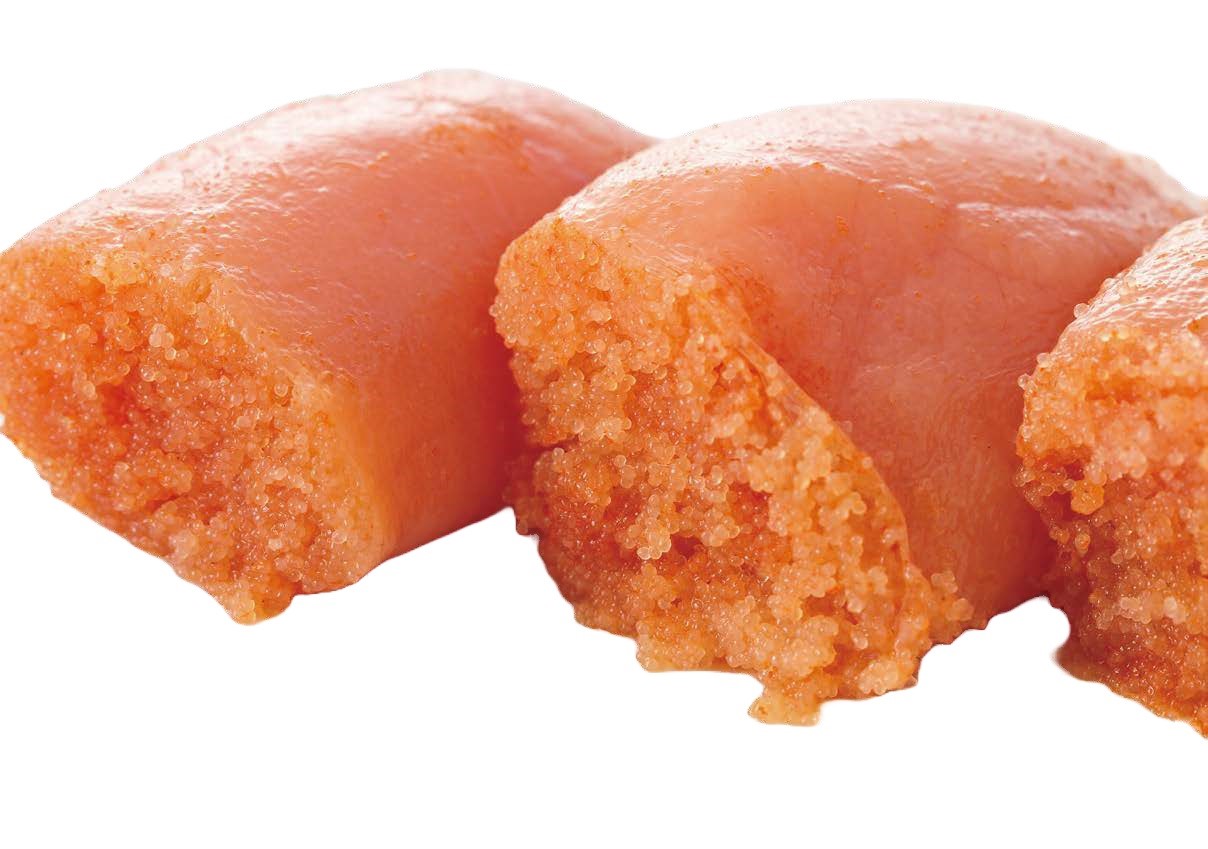 【4/24～26お届け分限り】福さ屋 できたて辛子明太子(切子) 90g