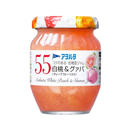 アヲハタ 55 白桃＆グァバ(グレープフルーツ入り)  150g