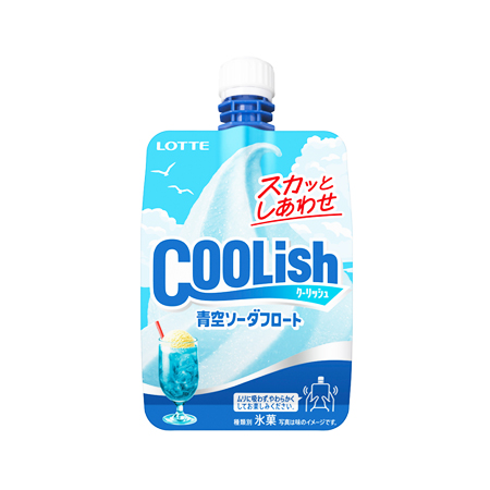 ロッテ クーリッシュ 青空ソーダフロート  140ml