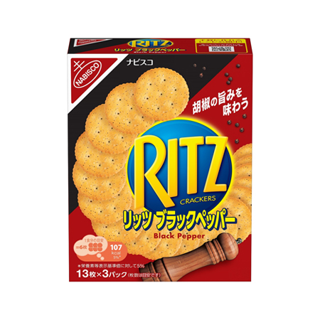 モンデリーズ リッツブラックペッパー  128g