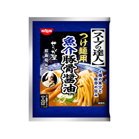 日清 スープの達人 つけ麺用魚介豚骨醤油  1人前