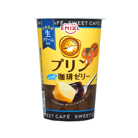 安曇野食品工房 SWEETCAFE プリンwith珈琲ゼリー  190g