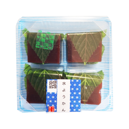 楽久雄 水ようかん  4個入