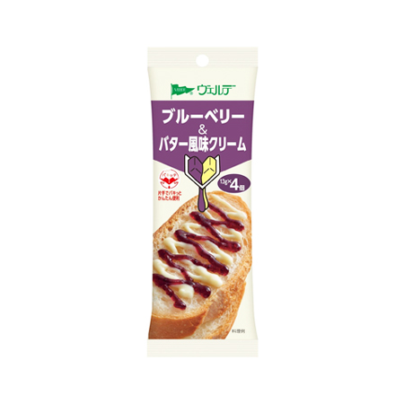 ウェルデ ブルーベリー＆バター風味クリーム  13g×4