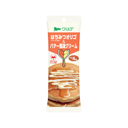 ウェルデ はちみつオリゴ＆バター風味クリーム  13g×4