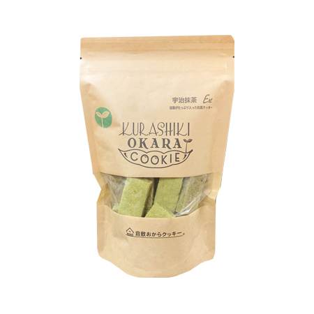 もとや 倉敷おからクッキー 宇治抹茶  140g