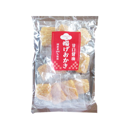 福俵 揚げおかき甘口醤油   12枚入