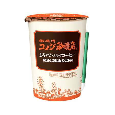 トーヨービバレッジ 珈琲所コメダ珈琲店 まろやかミルクコーヒー  290ml