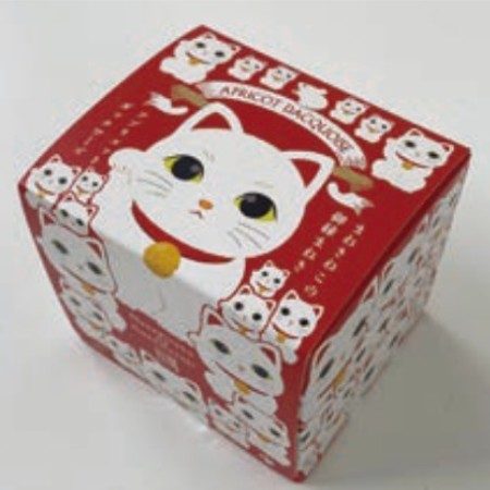 【2/20～22お届け分限り】※数量限定 キティオブアプリコットダックワース3個入