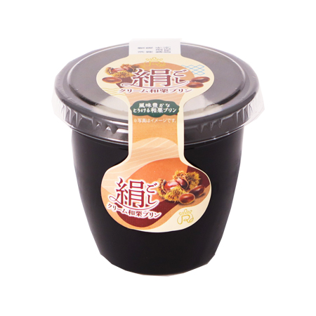 ロピア 絹ごしクリーム和栗プリン  1個