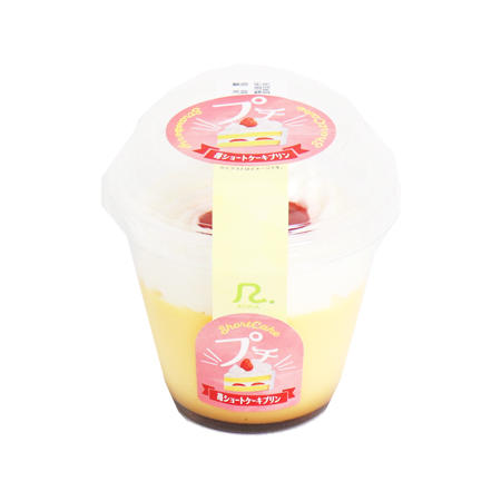 ロピア プチ　苺ショートケーキプリン  1個
