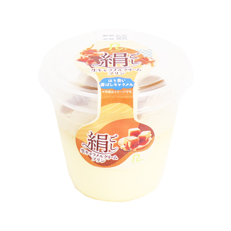 ロピア 絹ごし生キャラメルクリームプリン  1個