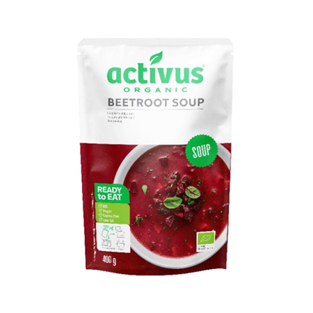 ムソー activus オーガニックビーツスープ 400g