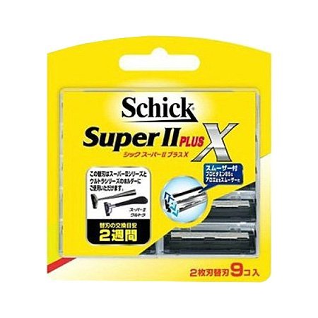 シック スーパーII プラスX 替刃 9個入