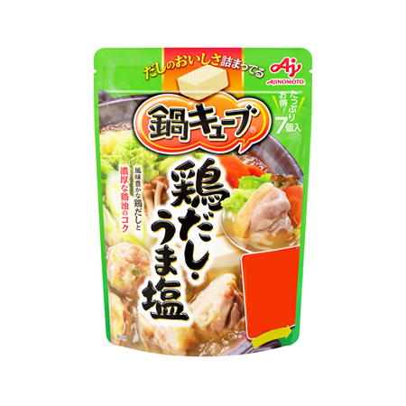 味の素 鍋キューブ 鶏だし・うま塩  51g