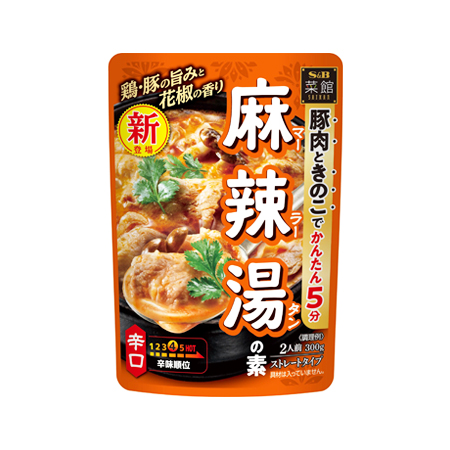 エスビー 菜館 麻辣湯の素  300g