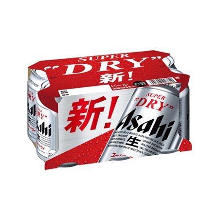 アサヒ スーパードライ 250ml 6缶