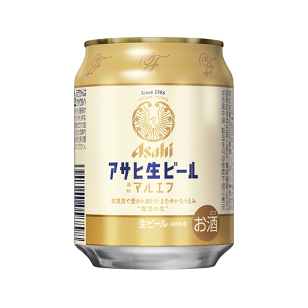 アサヒ 生ビール ミニ缶  250ml