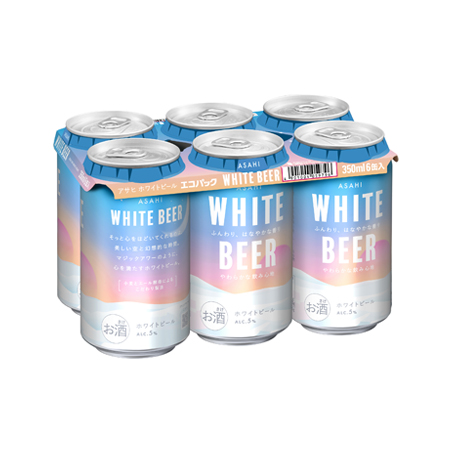 （★）アサヒ ホワイトビール 350ml 6缶