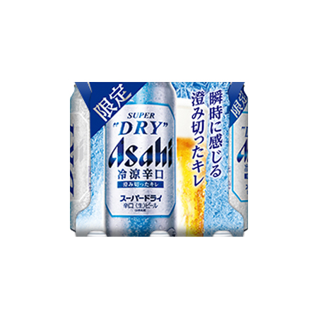 アサヒ スーパードライ 冷涼辛口  500ml 6缶