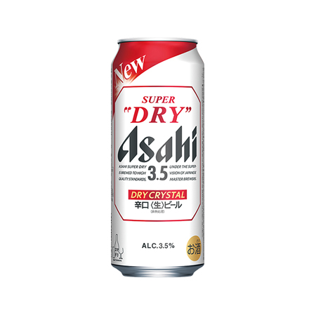 アサヒ スーパードライ ドライクリスタル 500ml