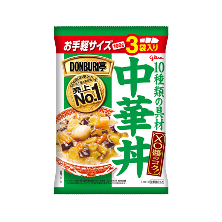 グリコ DONBURI亭 中華丼　 3食