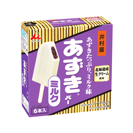 井村屋 BOXあずきバーミルク  60ml×6