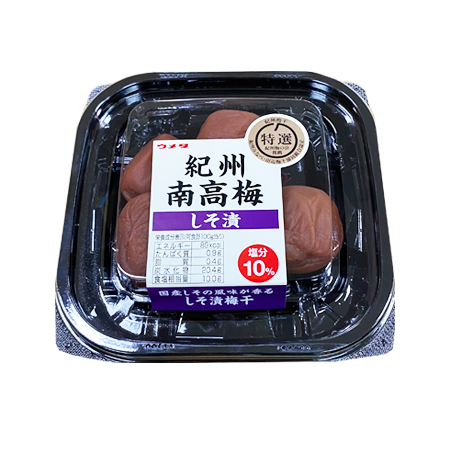 ウメタ 特選紀州南高梅しそ漬  100g