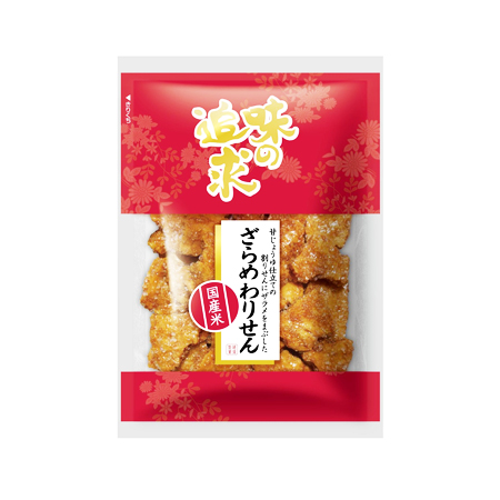 越後 味の追求 ざらめわりせん  72g