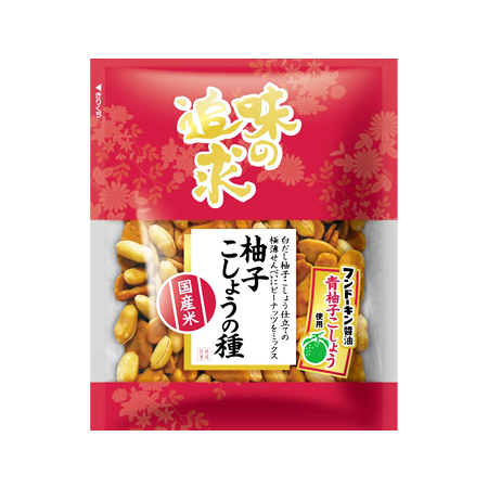 越後製菓 味の追求 柚子こしょうの種  80g