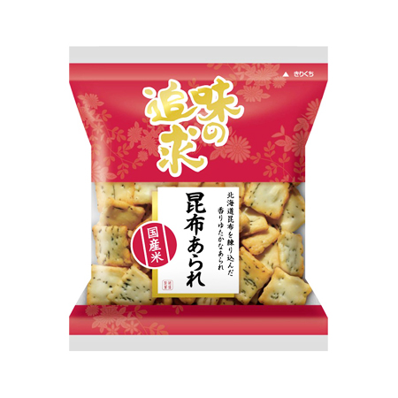 越後製菓 味の追求 昆布あられ  54g