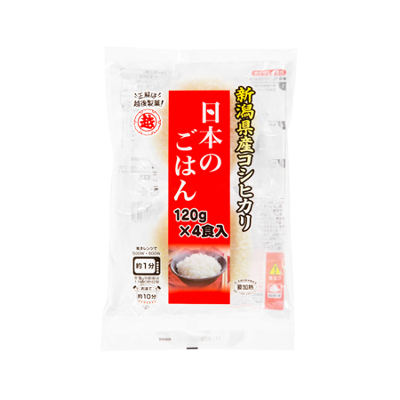越後製菓 日本のごはん　 4食入