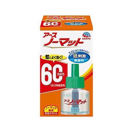 アースノーマット 取替えボトル60日用 無香料 45ml