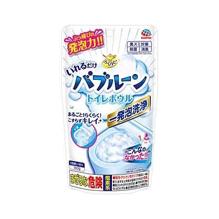 らくハピ いれるだけバブル―ン トイレボウル 180g