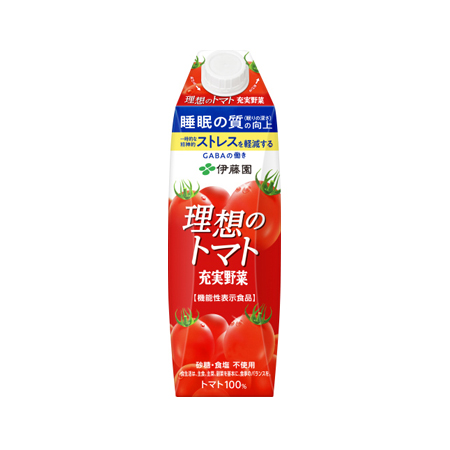 伊藤園 機能性表示食品 充実野菜理想のトマト  1000ml