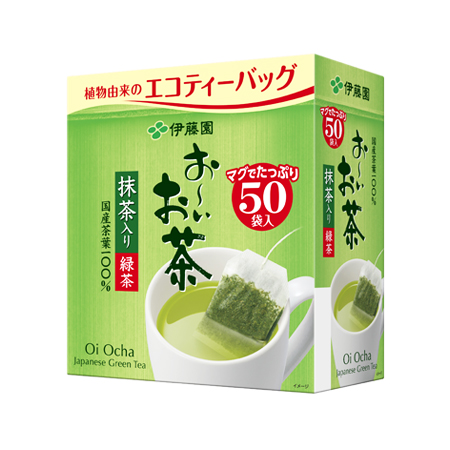 伊藤園 お～いお茶 エコティーバッグ 緑茶  50P