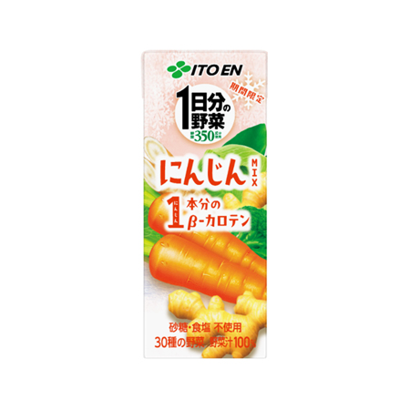 伊藤園 1日分の野菜 にんじんミックス  200ml