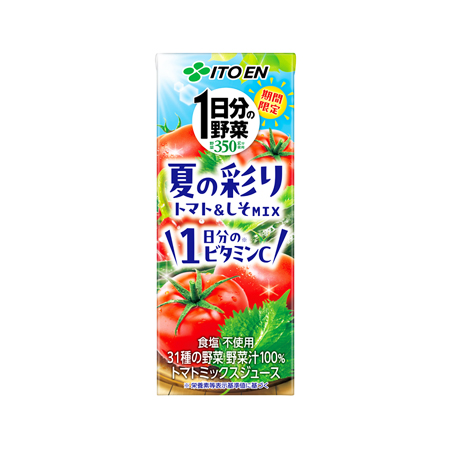 伊藤園 1日分の野菜 夏の彩りミックス  200ml
