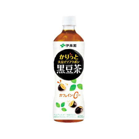 伊藤園 かりっと大豆イソフラボン黒豆茶  600ml