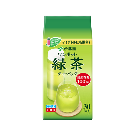 伊藤園 ワンポットエコティーバッグ 抹茶入り緑茶  30P