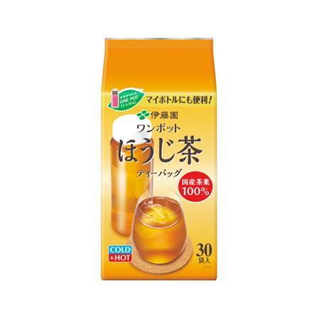 伊藤園 ワンポットエコティーバッグ ほうじ茶  30P