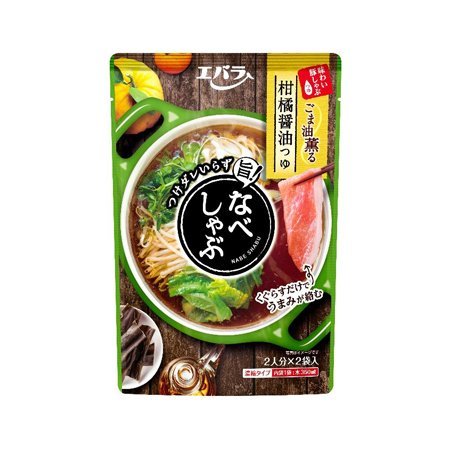 エバラ なべしゃぶ 柑橘醤油つゆ   200g