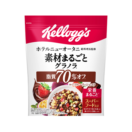 ケロッグ 素材まるごとグラノラ 脂質70％オフ 華やぐフルーティショコラ  350g