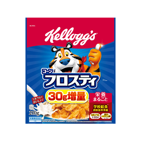 ケロッグ コーンフロスティ(30g増量)  210g